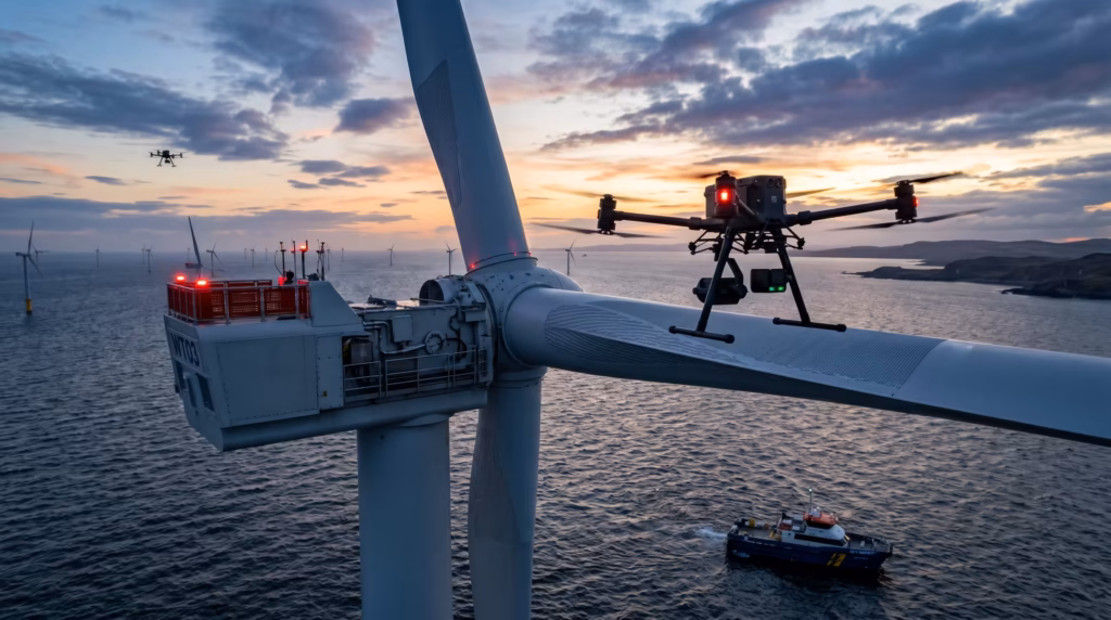 audyt dronem