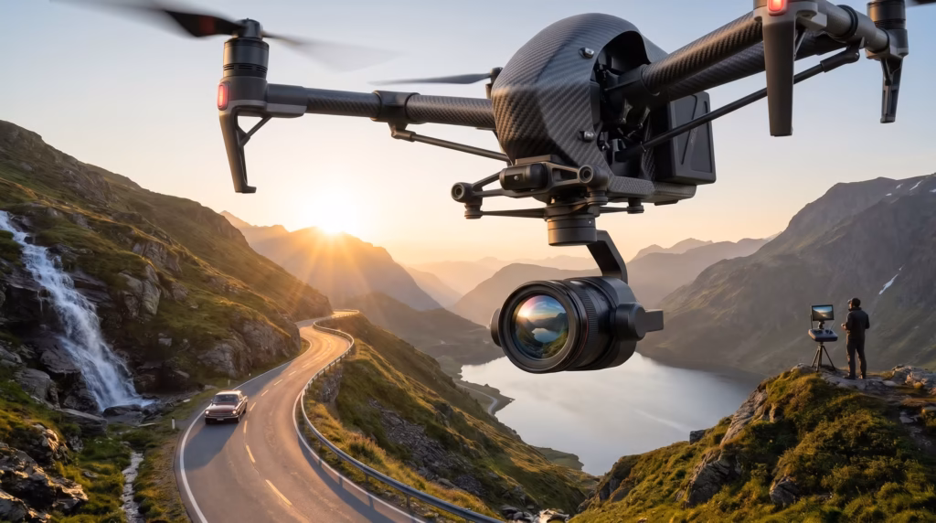 filmowanie dronem