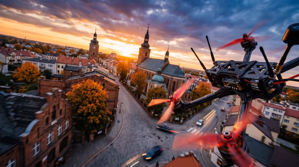 Filmowanie dronem Czorsztyn
