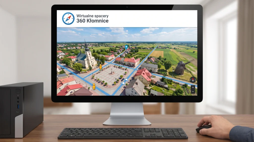 Wirtualne spacery Kłomnice