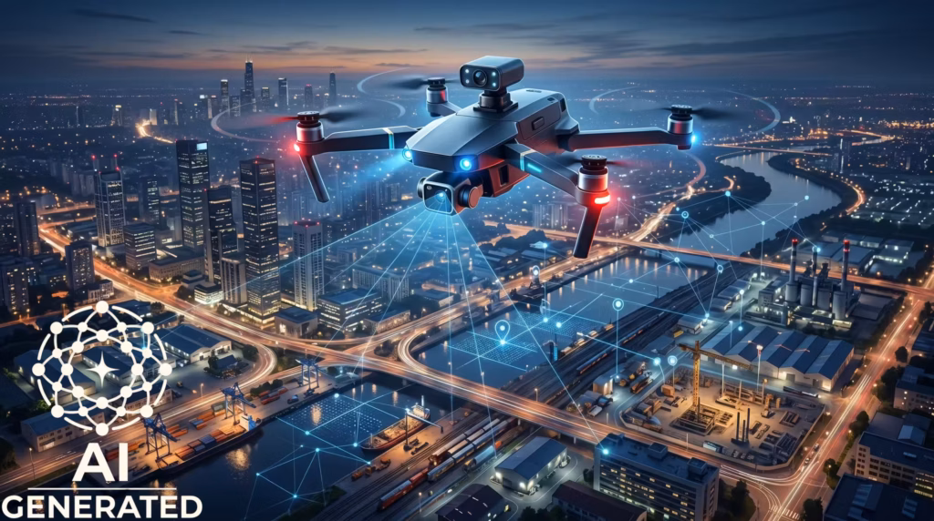 Monitoring dronem – dokumentacja budowy, ortofotomapy i raporty postępu