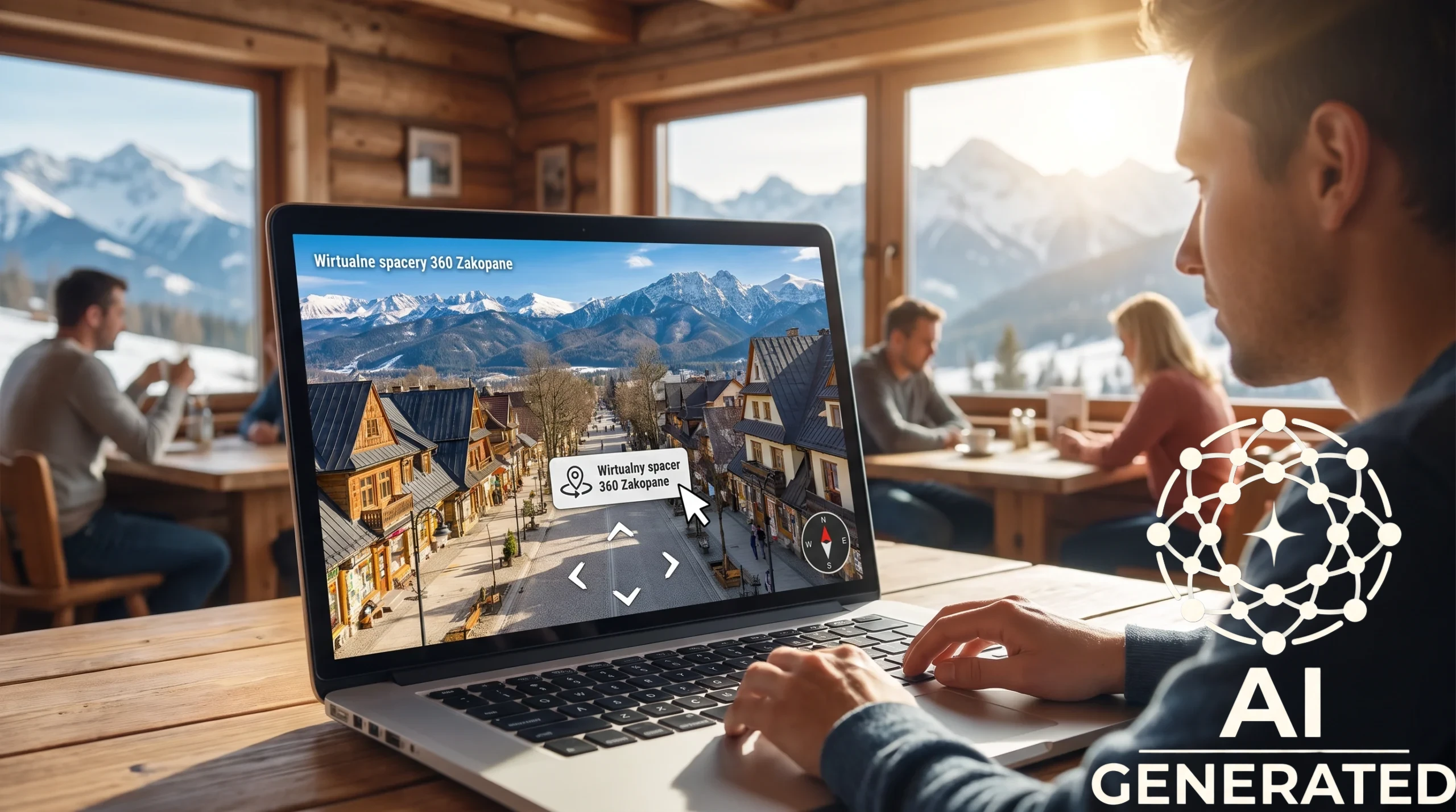 Wirtualne spacery Zakopane — spacer 360 dla pensjonatów